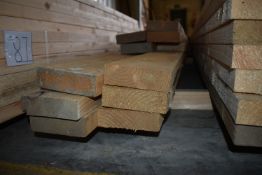 *Assorted 4.8m, 4.2m, and 3.6m Lengths of 47x150mm Sawn Timber (~50m total)