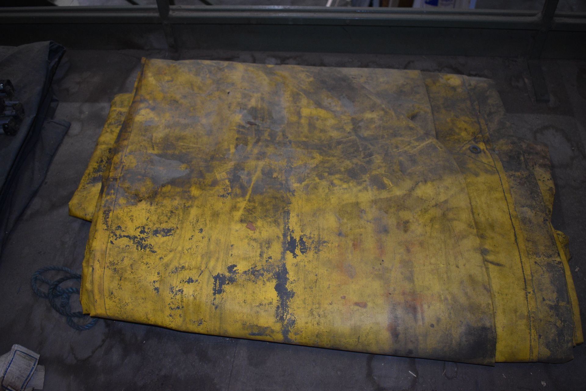*Two Yellow and One Blue Tarpaulins - Image 2 of 3