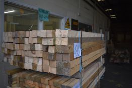 *Assorted 1.2m Lengths of 36x47mm and 47x47cm Sawn Timber (~100m total)