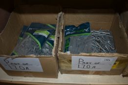*Four Boxes of Various Galvanised Nails