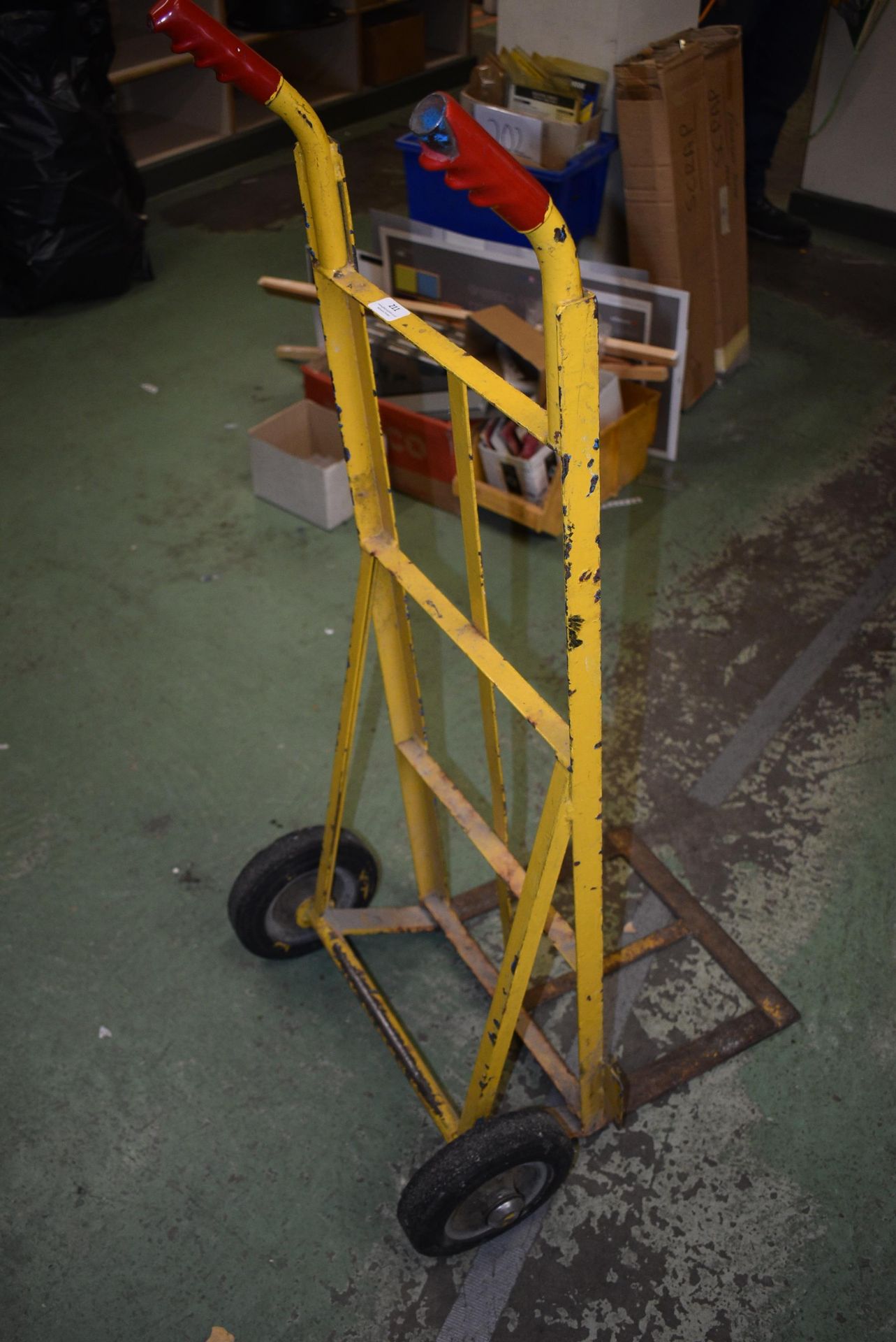 *Yellow Sack Barrow with Solid Rubber Tyres - Image 2 of 2