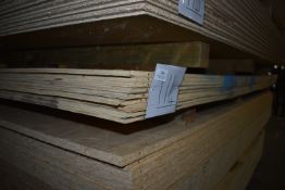*Nine 2440x1220x9mm Soft Wood Class 3 Exterior Plywood