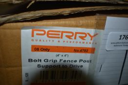 *Box of Eight Perry 100x100x700 Fence Spikes