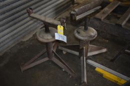 *Two Heavy Duty Metal Roller Stands