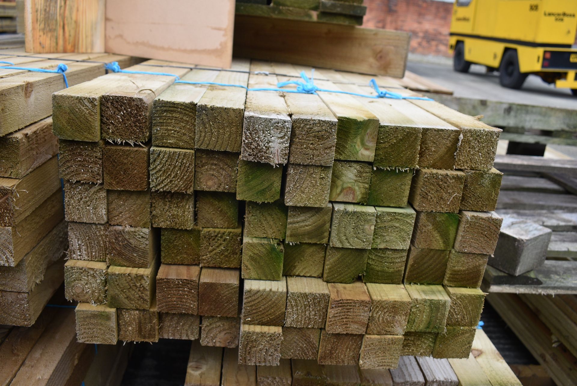 *~60 4.8m Lengths of 47x47mm Sawn Green Treated Timber - Image 2 of 2