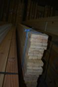 *Five Bundles of 12 4.2m Lengths of 22x34mm PSE Red Wood