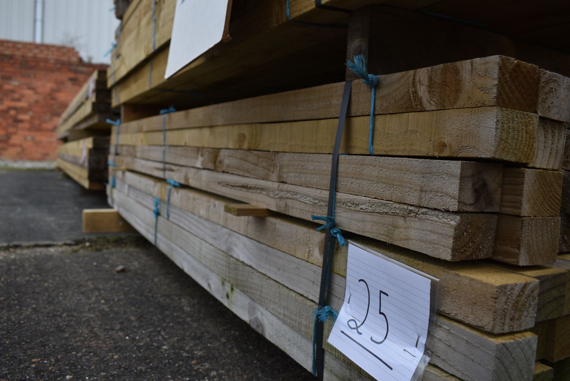 *1.8m Lengths of 36x47mm Sawn Green Treated Timber (~280m total)