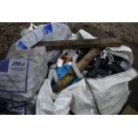 *Five Bags of Assorted Guttering, Ends, Corners, etc.