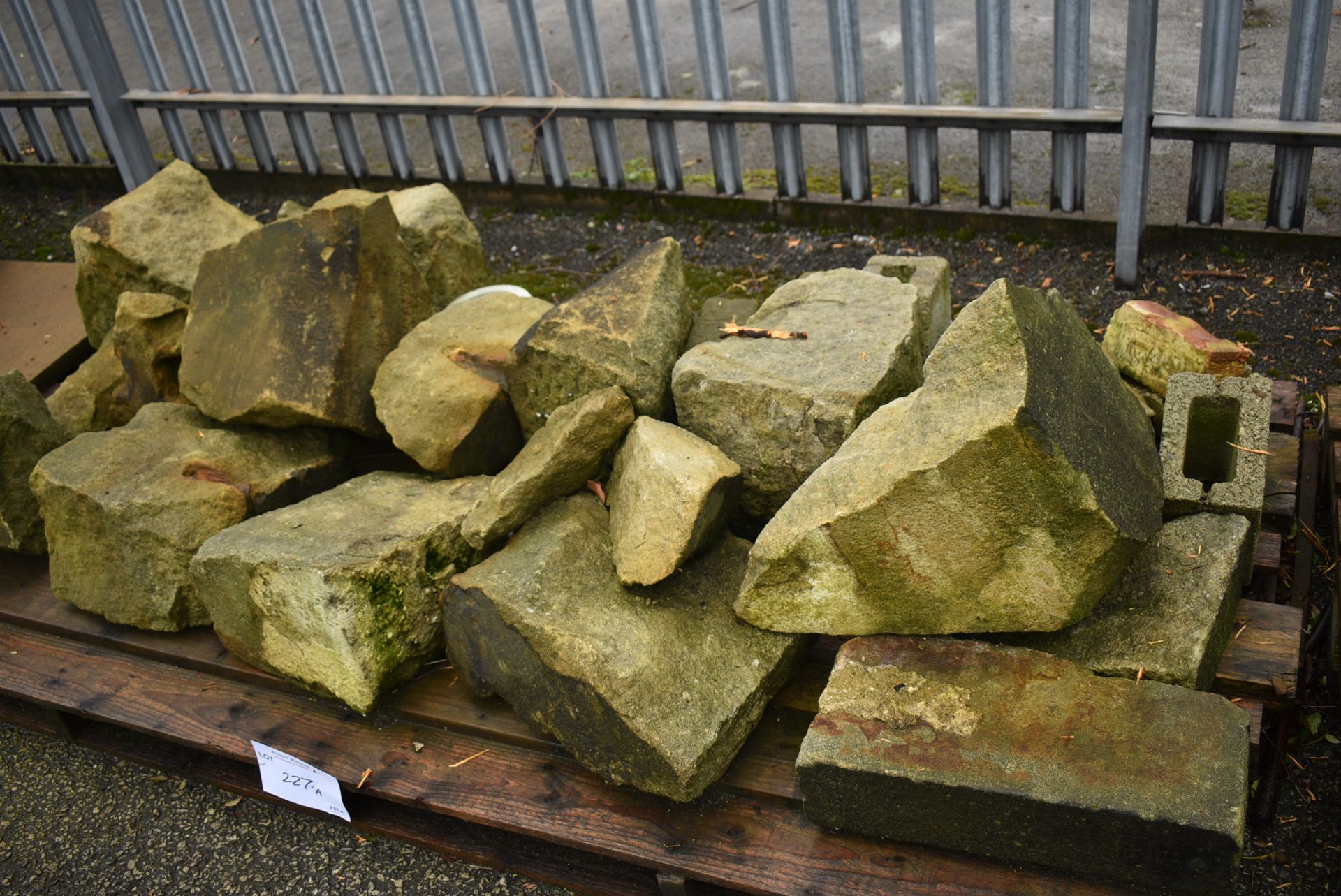 *Pallet of Sandstone Rocks - Image 2 of 2