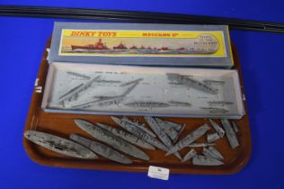 Dinky Ships of the British Navy 1950