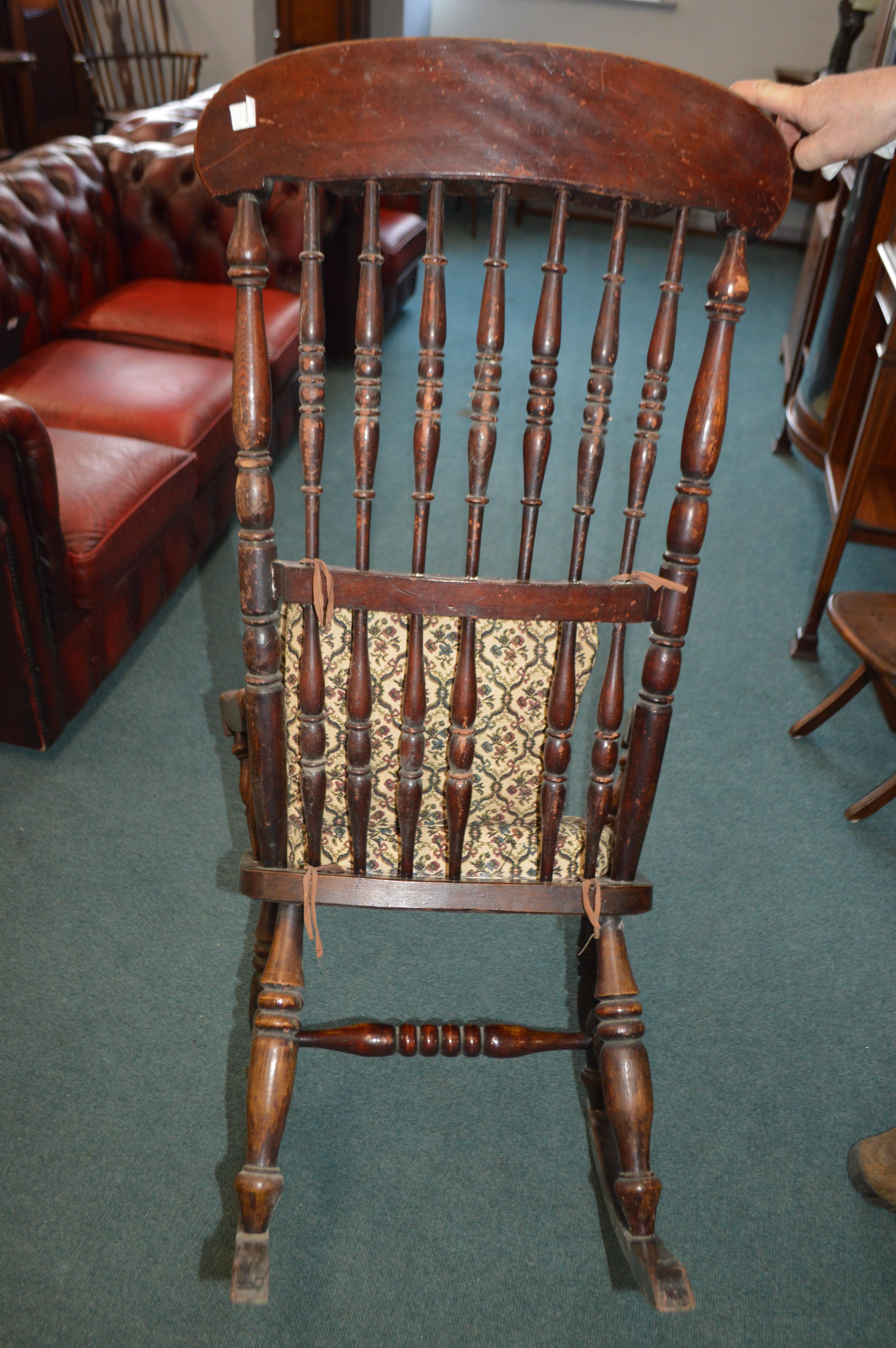 Spindleback Rocking Chair - Image 5 of 5