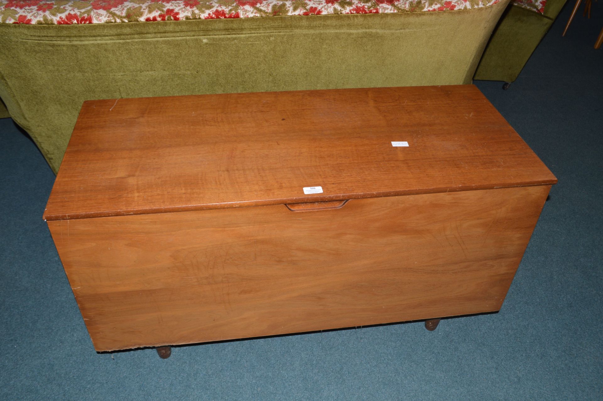 Retro Teak Blanket Box by Sutcliffe of Todmorden