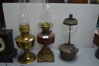 Three Oil Lamps