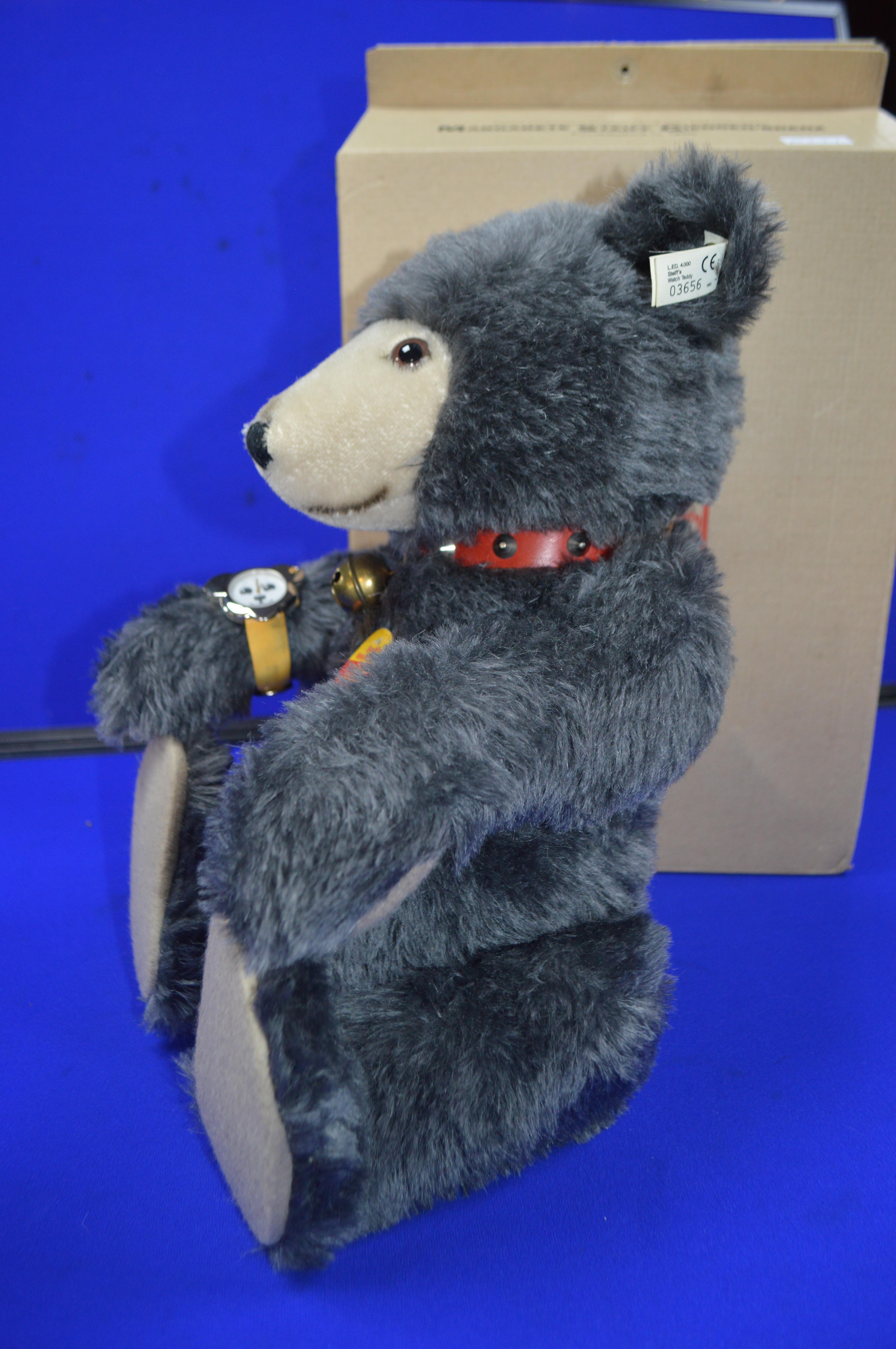 Steiff Wristwatch Teddy Bear 42cm with Original Pa - Image 3 of 5