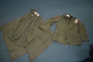 Army Combat Smock 1960 Pattern Size No. 5, plus Rain Smock