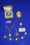 Vintage Continental Silver Costume Jewellery, etc.