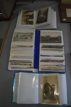 Three Small Albums of Vintage Postcards