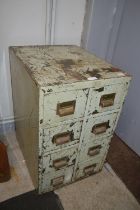 Eight Drawer Metal Filing Cabinet