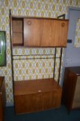Avalon 1960's Adjustable Shelf Display Unit