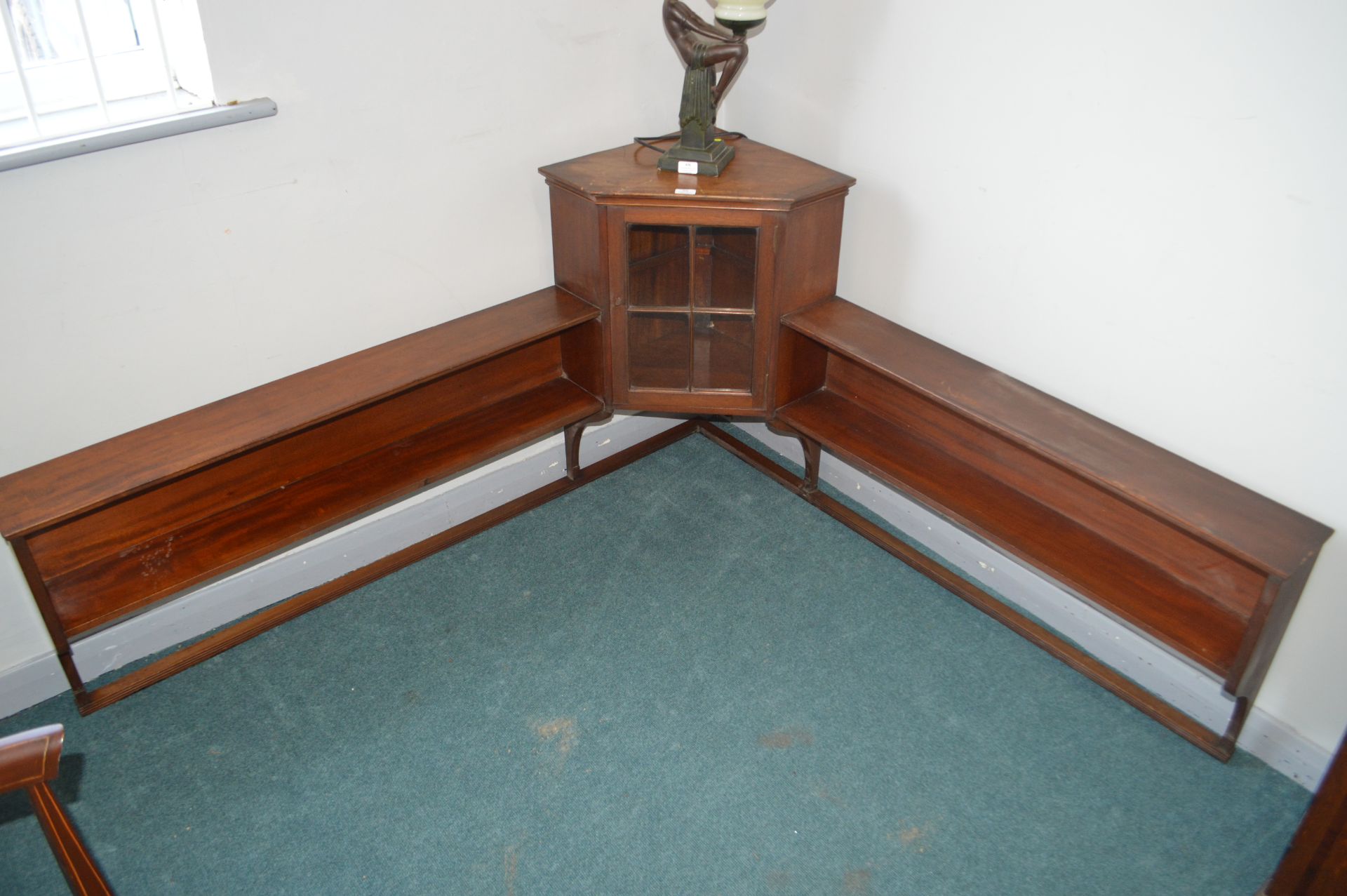 Liberty Mahogany Corner Shelf Unit - Image 2 of 4