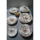 Booths Wildflower Tableware 20+pcs