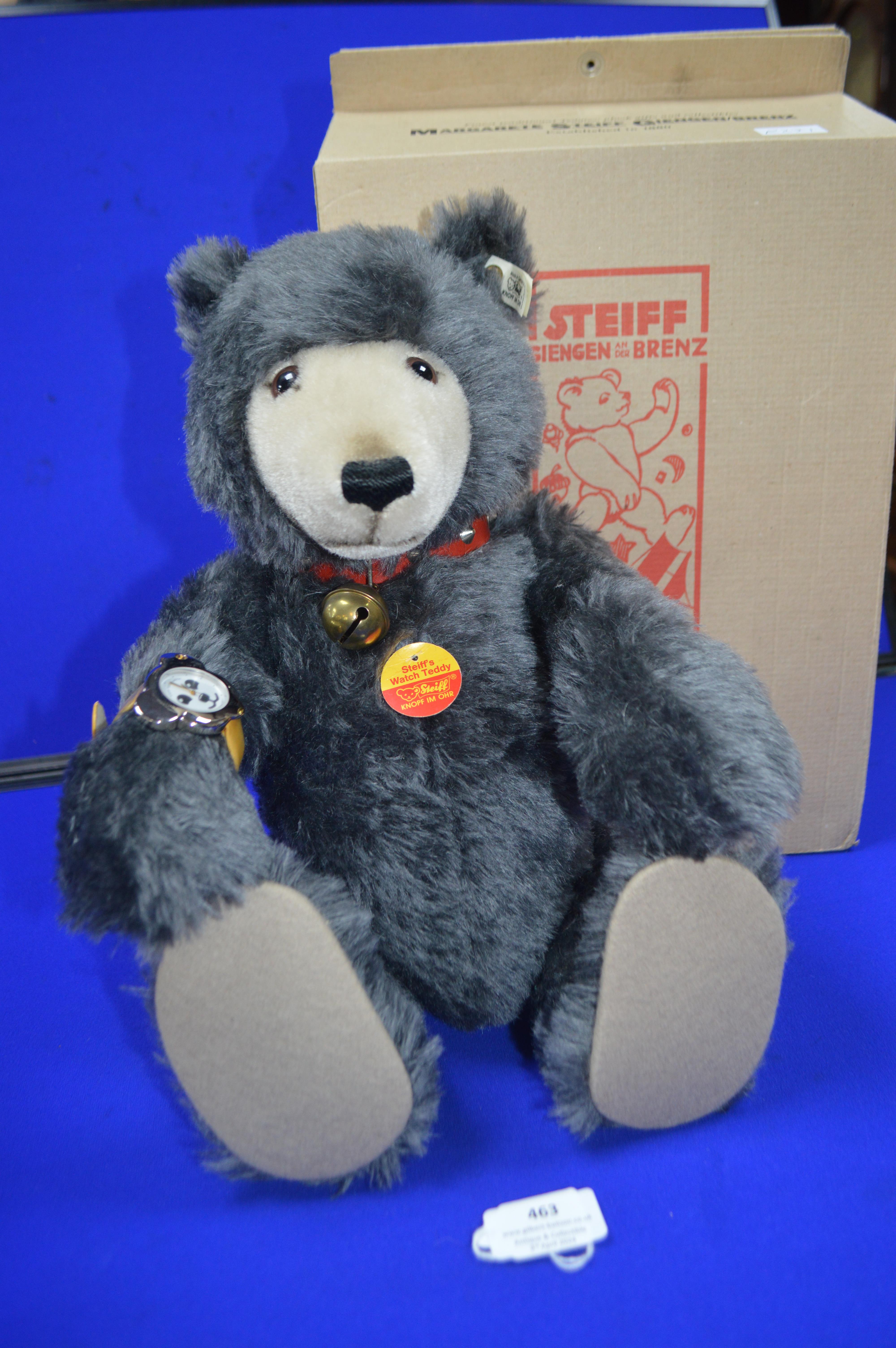 Steiff Wristwatch Teddy Bear 42cm with Original Pa - Image 2 of 5