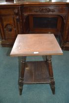 Beaten Copper Topped Oak Pub Table