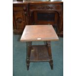 Beaten Copper Topped Oak Pub Table