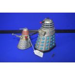 Two Dr. Who Daleks by Tomy and Marcs