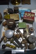 Collectible Tins, Scales, etc.