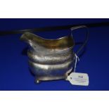 Silver Cream Jug - Hallmarks Indistinct, 154g