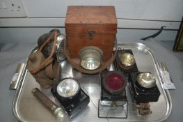 Assorted Vintage Bicycle Lamps