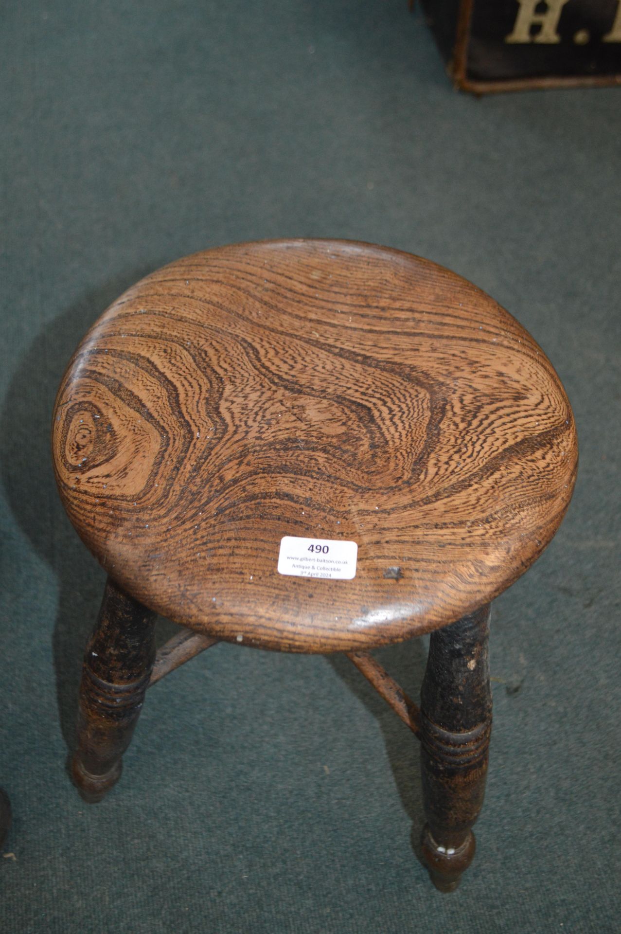 Country Stool - Image 2 of 2