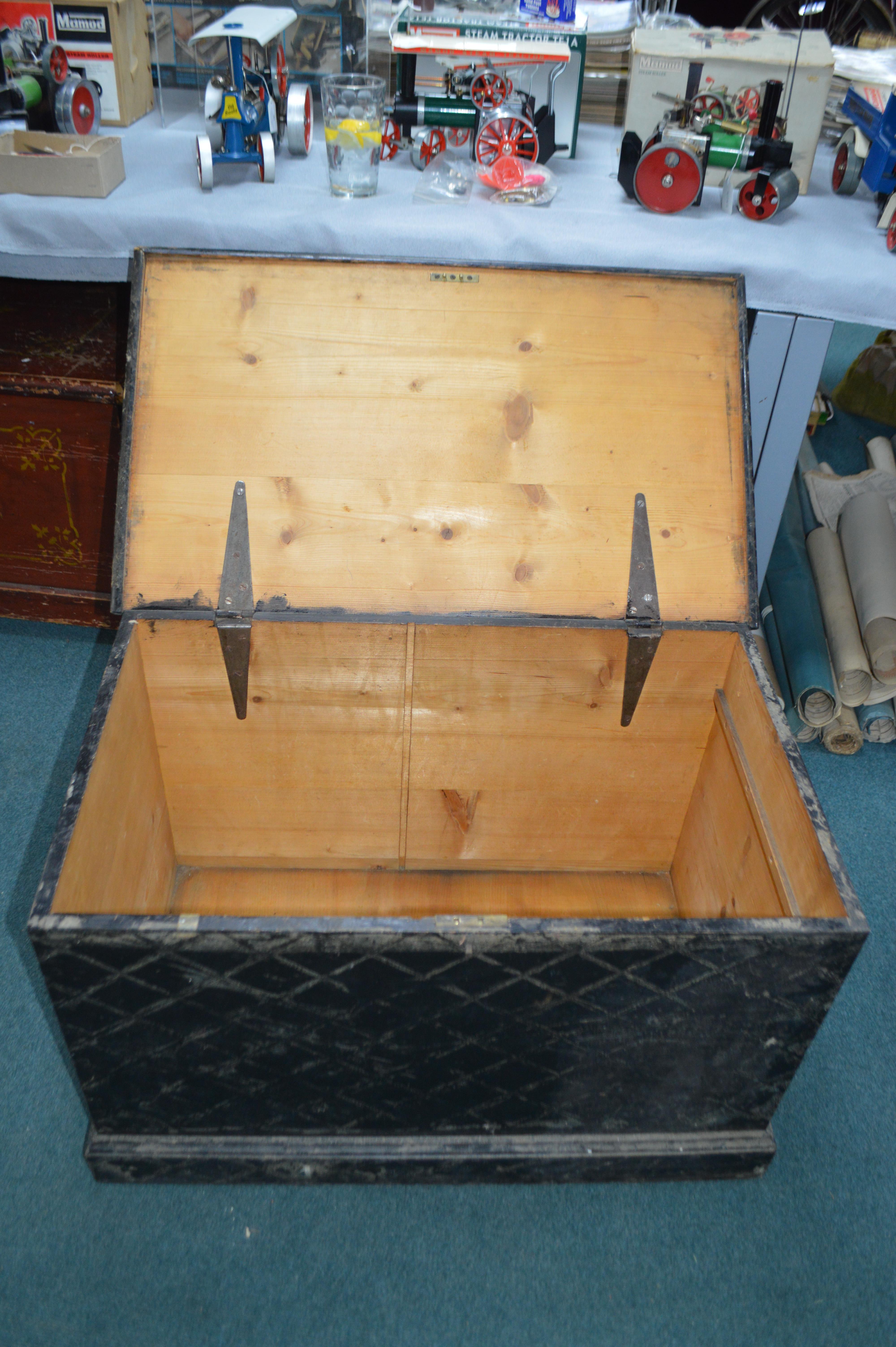 Victorian Pine Blanket Box - Image 5 of 5