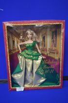 2011 Holiday Barbie Doll