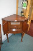 Vintage Marconi Corner Radio Cabinet