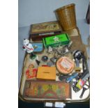 Vintage Collectibles, Tins, Penknives, etc.