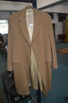 Crombie Wool Overcoat Retailed by Austin Arnold