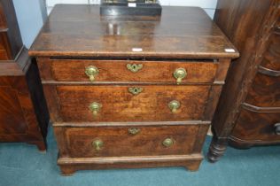 Georgian Oak Three Drawer Chest