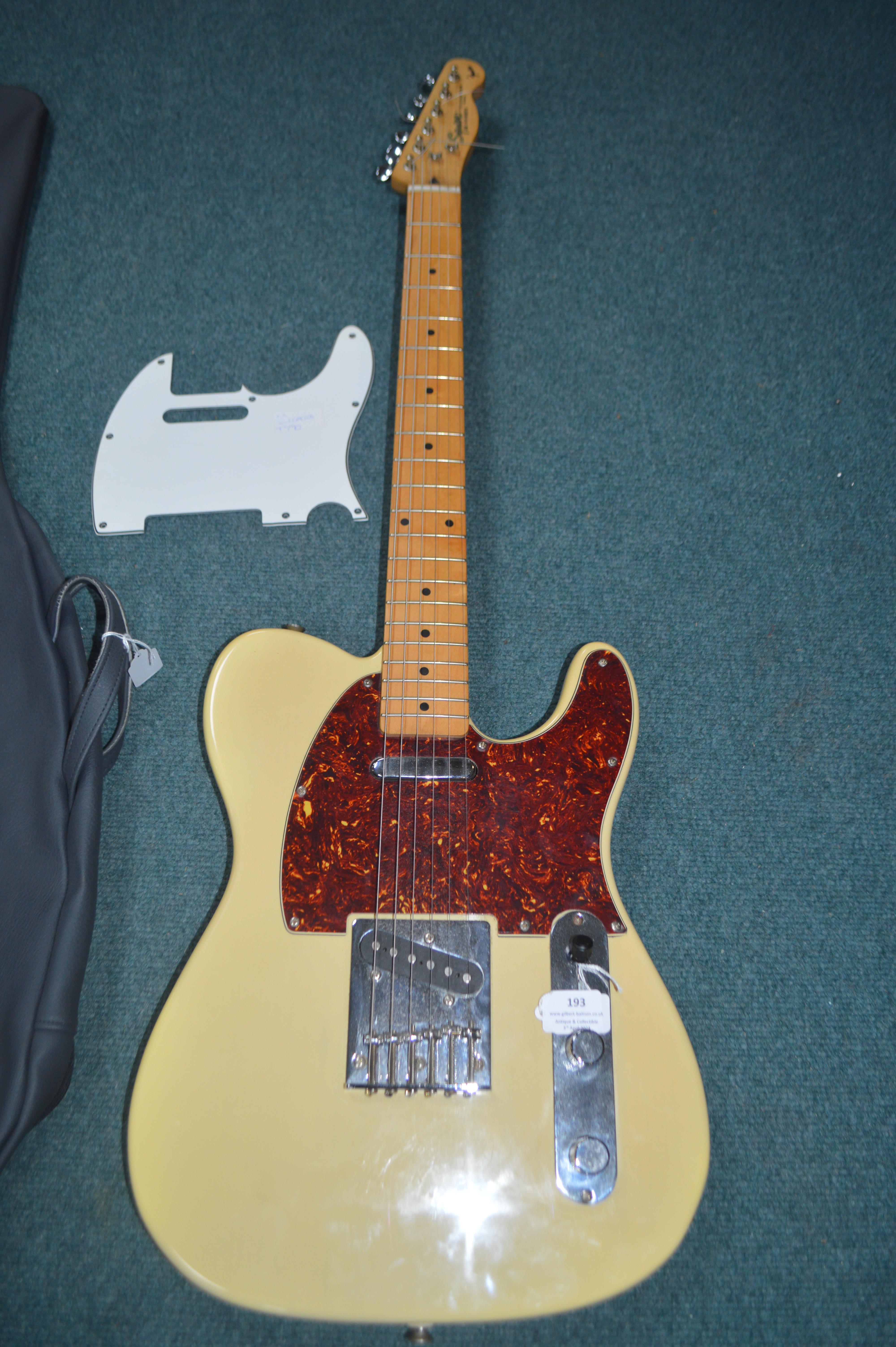Fender Squier Telecaster Guitar Made in Korea - Image 2 of 4