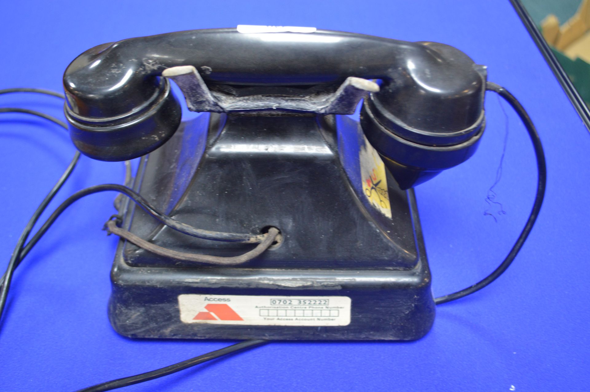 Black Bakelite Pyramid Telephone - Image 2 of 2