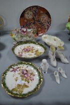 Decorative Pottery Including Imari Dish etc.