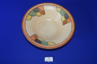 Crown Ducal Bowl by Charlotte Redd (unsigned)