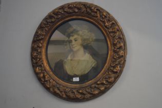 Gilt Framed Period Canvas Reproduction Print