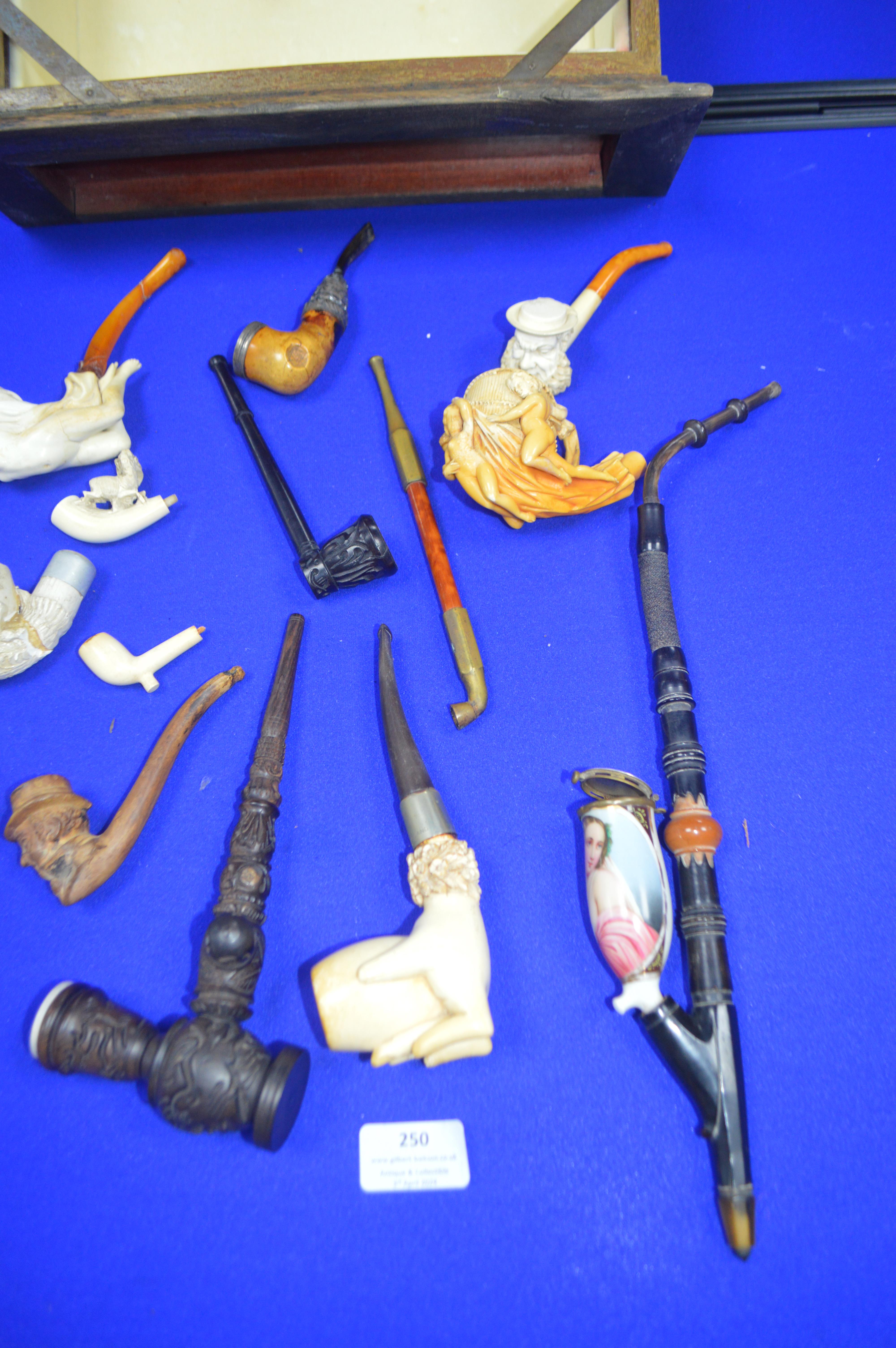 Collection of Meerschaum and Other Smoking Pipes - Image 3 of 4