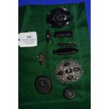 Whitby Jet Brooches etc.