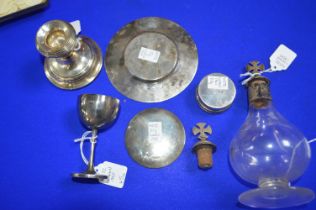 Catholic Hallmarked Silver Communion Set - (mainly) London 1900-1925, ~160g gross