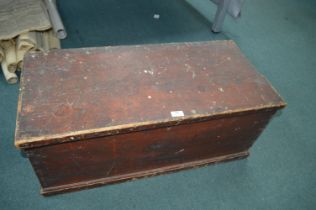 Victorian Pine Blanket Box