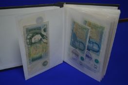 Collection of Banknotes Including British Current and Vintage Banknote plus Foreign Currency