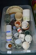 Hornsea Pottery Storage Jars, Mugs, Plates, etc.